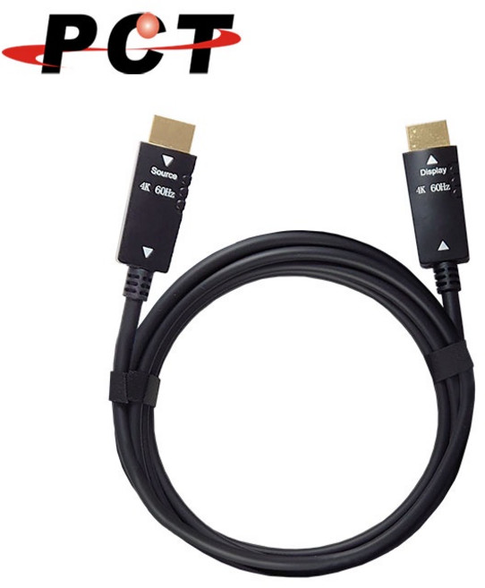PCT HE32AOC-ST HDMI 主動式光纖線材 10公尺, 1個