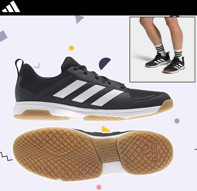 [It Item] 아디다스 리그라 7 M FZ4658 스쿼시화 실내운동화 배구화 탁구화 배드민턴화 핸드볼화