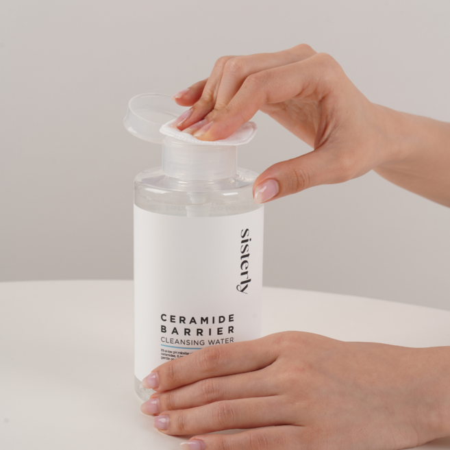 시스터리 세라마이드 베리어 미셀라 클렌징 워터, 1개, 500ml