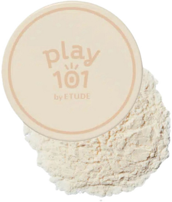 01 라이트 베이지 플레이 101 바이 에뛰드 피니쉬 루스 파우더, 2개