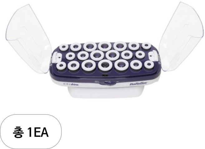 바비리스 3종세라믹 헤어롤 세트 3026BK, 혼합색상