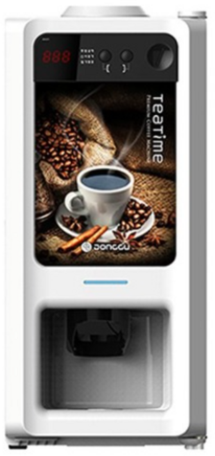 [5년 렌탈] 동구전자 믹스커피머신 VEN502 (직수/생수통 겸용) / 업소용 사무실용 커피자판기