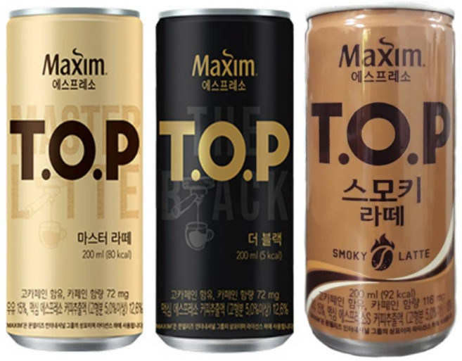 티오피 200mlx36개 마스터라떼 12개+더블랙 12개+스모키라떼 12개, 1개, 200ml
