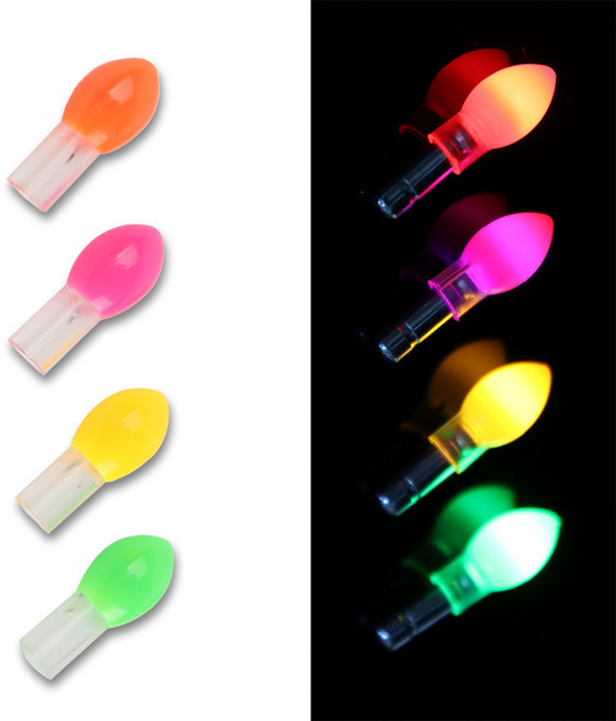 999피싱 왕방울 야간 전자 케미 헤드 대물 밤 낚시, 5개