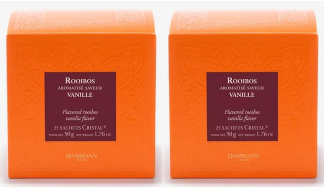 Dammann Freres 다만플레르 루이보스 바닐라 티백 25개입 x 2개, 25개