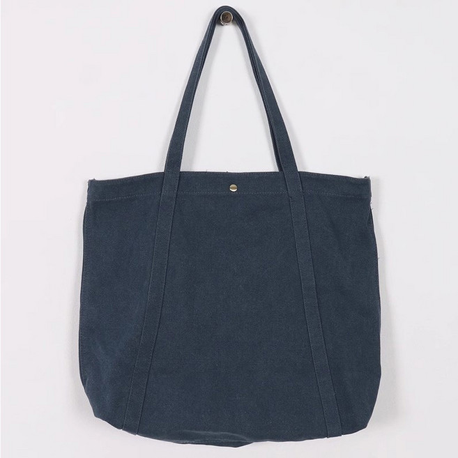 [그립] 베이직 사다리 워싱 코튼 에코백