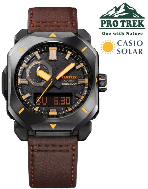 카시오 프로트렉 아웃도어 태양광 충전 터프 솔라 손목시계 PRW-6900YL-5DR