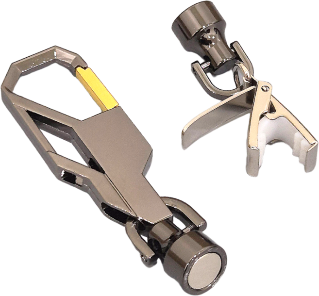 Lume 골프 자석 퍼터키퍼 3세대 퍼터커버홀더 집게, 메탈, 1개