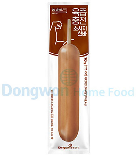 동원홈푸드 비셰프 육즙충전소시지핫바 70g, 20개
