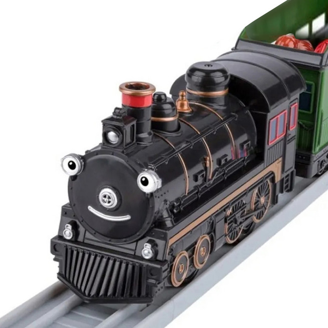 백화점 출고 아이코닉스 기차놀이 띠띠뽀 전동기차 매니 (090055) 기차 작동완구, 1개