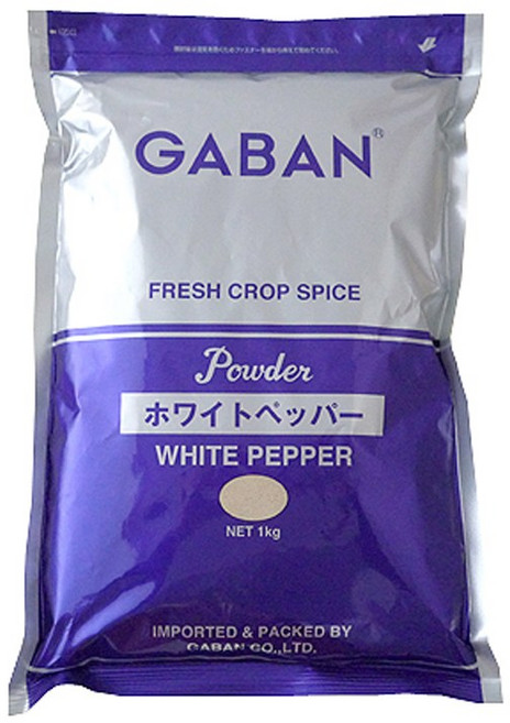 가반 화이트페퍼 백후추 파우더 1kg 업소용 향신료, 1개