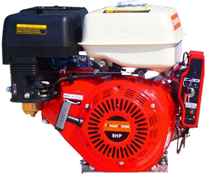 엔진 9마력 키 시동 4행정 동력 분무기 고성능 TM-9HP, 엔진풀리선택없음, 배터리선택없음, 1개