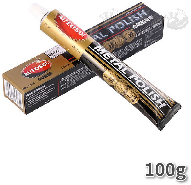 AUTOSOL 金屬拋光膏, 1個, 100g