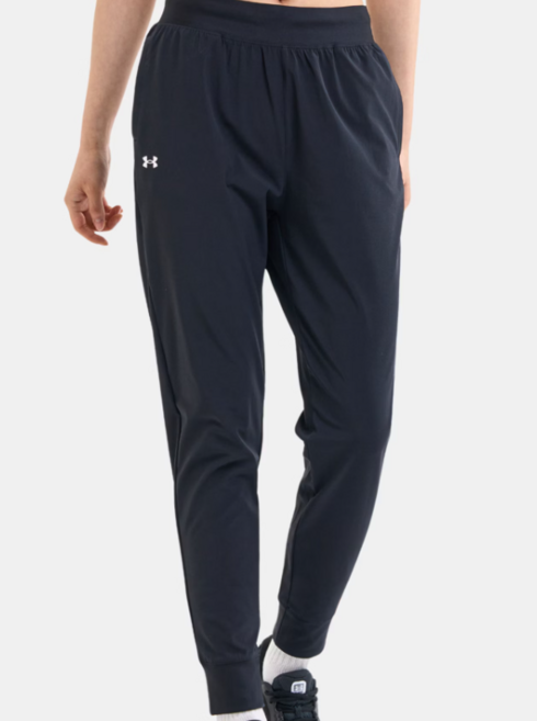 언더아머 여성 UA 아머 스포츠 하이라이즈 우븐 팬츠 1382727-001