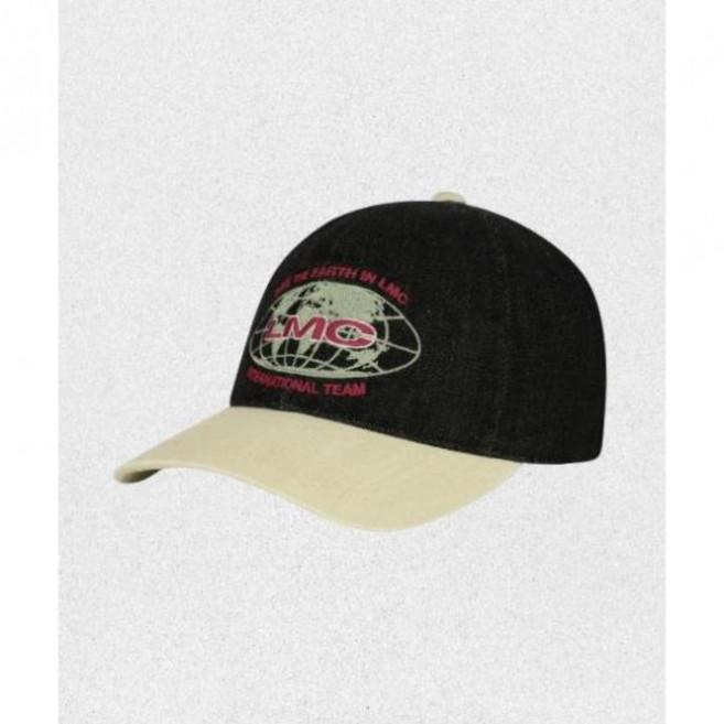 매장정품 엘엠씨 LMC EARTH LOGO DENIM CAP black 0LM46SCP151BLK 1444220