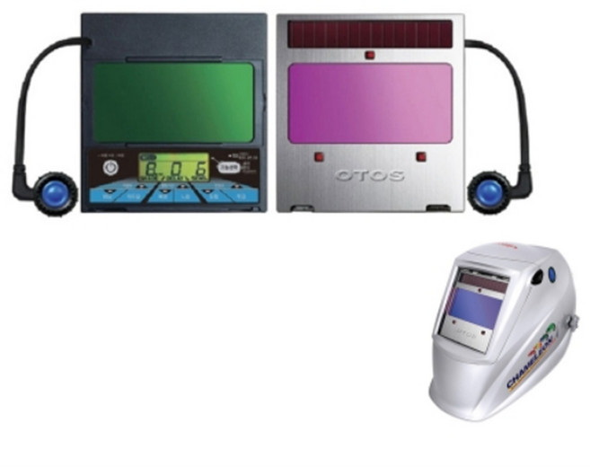 오토스 자동 용접면 카멜레온4N 플러스 용접마스크, 상세 설명 참조, 1개