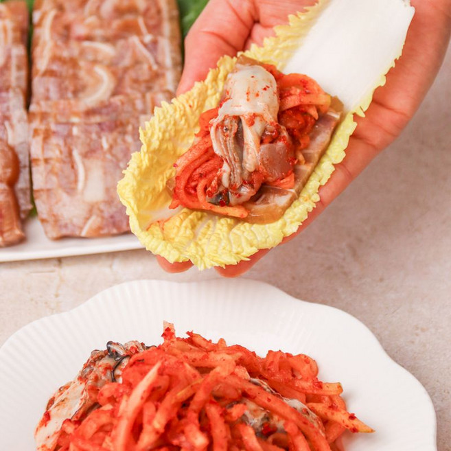 덕이네 통영할매 통영 굴로 만든 무생채, 1kg