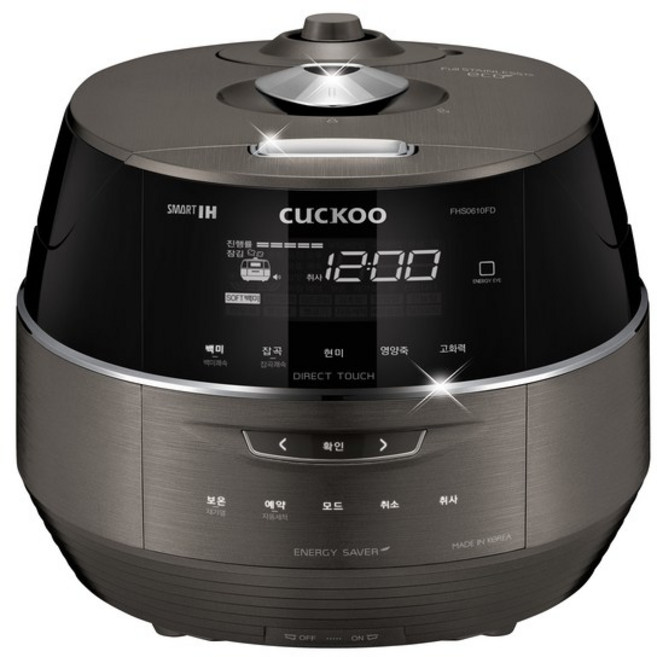 쿠쿠 IH전기압력밥솥 6인용, CRP-FHS0610FD, 실버