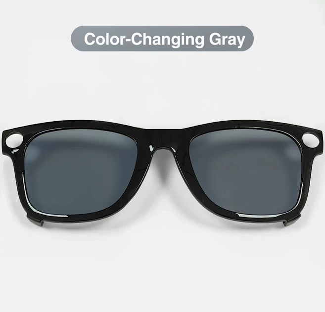 레이밴 메타 웨이파이어(대형) Rw4008 안경용 편광 클립 선글라스 렌즈 눈 보호, 01 Black lens