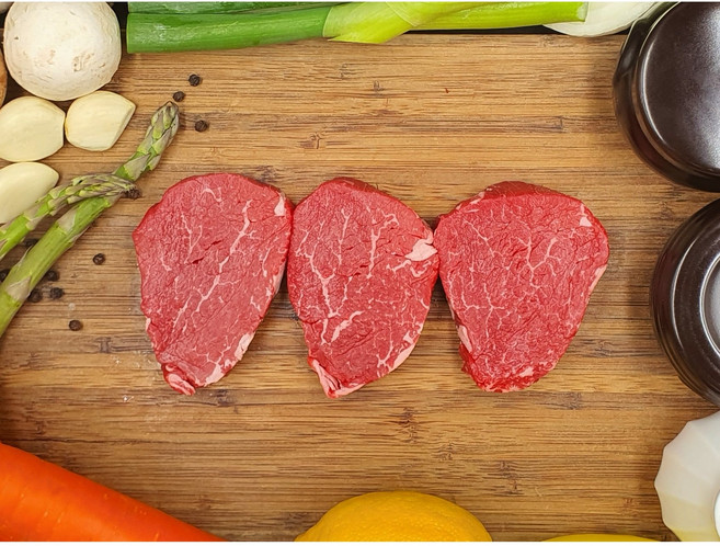 [구드래한우타운]한우 구이용 안심 1+등급 이상, 300g, 1개