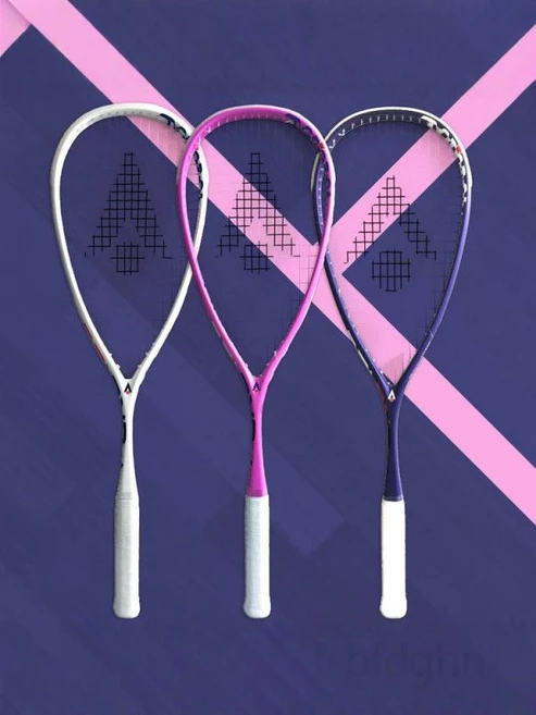 스쿼시 라켓 풀 카본 파이버 초경량 90g-115g 남녀공용 부드러운 타구감 간편한 운동용품 튼튼한 라켓 중급자 초급자 추천 스쿼시가방 포함 액티브한 운동에 적합한 디자인, 1개, 욥션참조, 화이트 블루 점 공2 + 블루 가방 - 쿠팡