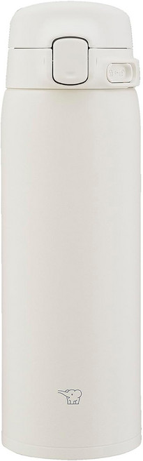 조지루시 원터치텀블러 SU-BA48 보온보냉병 심리스 식기세척기, 1개, 480ml, 코쿤화이트(WM)