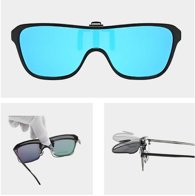편광클립 선글라스 고글 플립업