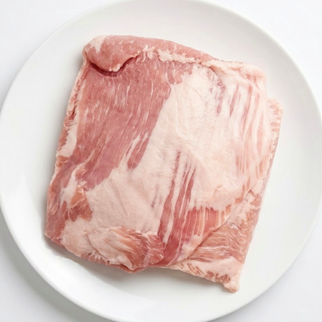 최고기나라 돼지고기 스페인 냉동 통 항정살 구이용 수육용, 2kg, 1개, 통항정살