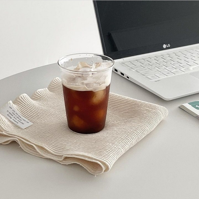 와플면 키친크로스 테이블매트 2color, 화이트 40*30, 2개