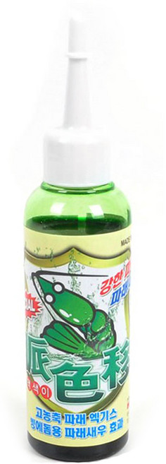 맥 스페셜 맥색이 파래 엑기스 벵에돔 용 100ML 파래새우 파래향 액기스, 3개