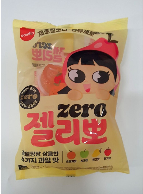 삼립 제로젤리뽀 10개입, 560g, 4개