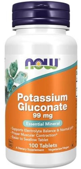 나우푸드 글루콘산칼륨 포타슘 글루코네이트 효능 99mg (250정), 250정, 1개