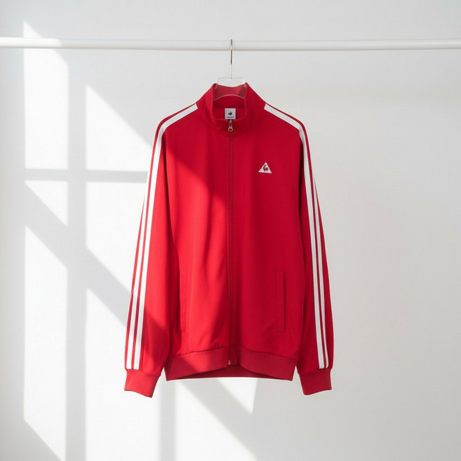 르꼬끄 유니 선데이 루즈핏 트랙탑 셋업 26SS (딥레드)