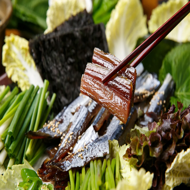 청년어부 포항 구룡포 포항 과메기 5마리 10마리 20마리 야채세트, 1개, 손질 꽁치 과메기 야채세트 10미