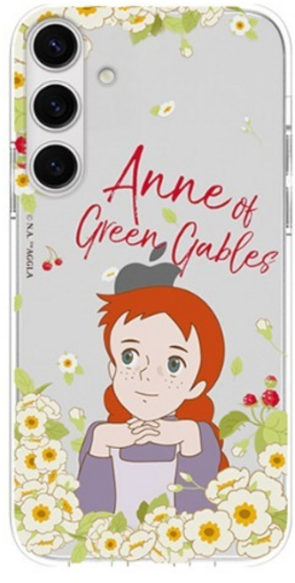 갤럭시S25플러스 (S936) 빨강머리앤 앤의꽃밭 투명 젤리 케이스