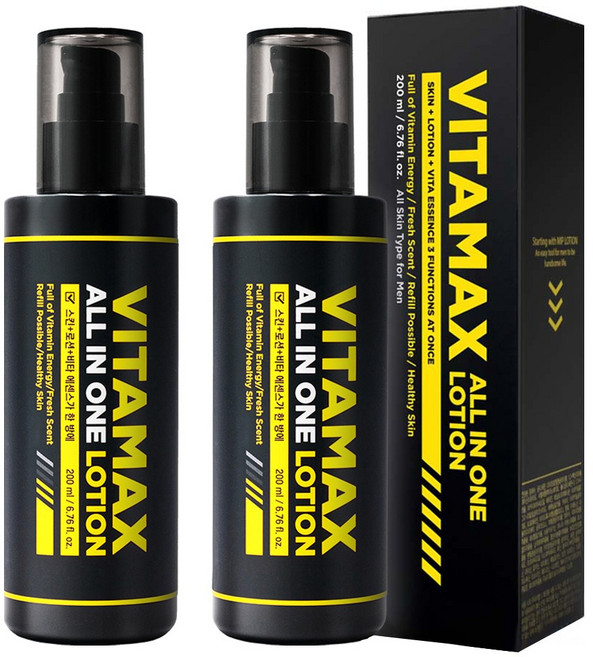 미프 남성 비타맥스 올인원 로션, 200ml, 2개