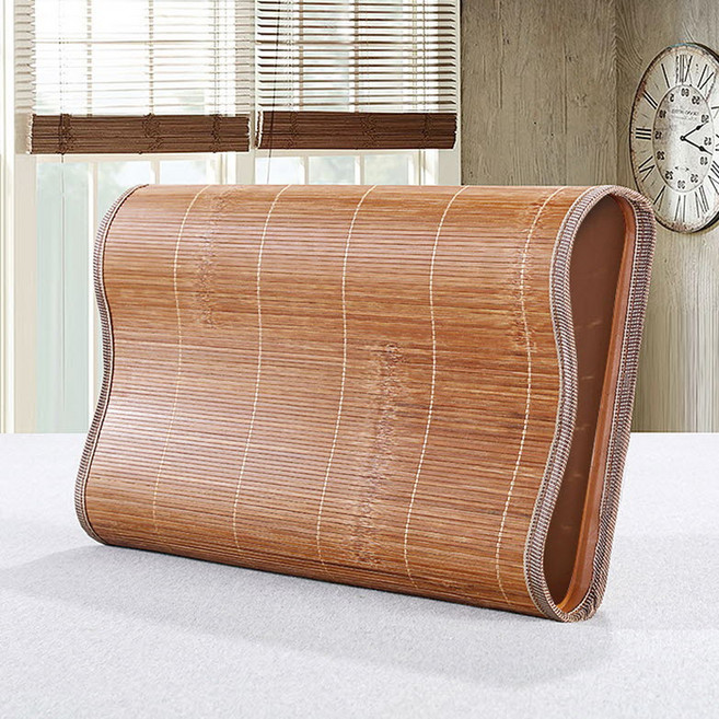 베르데 여름 대나무 시원한 베개 목침 경추 거북목 베게 벼개 일자목 배게, 베르데-대나무 베개