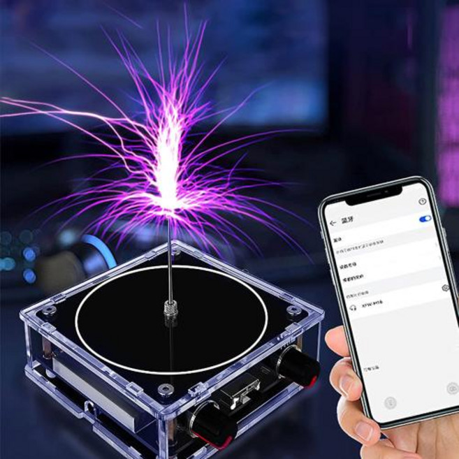 뮤지컬 테슬라 코일 다기능 호환 음악 스피커 무선 전송 조명 과학 및 교육 실험 제품, 2)TYPE 2