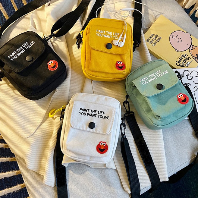 미니 크로스백 핸드폰가방 어린이가방 남녀공용 런닝맨가방 스타일