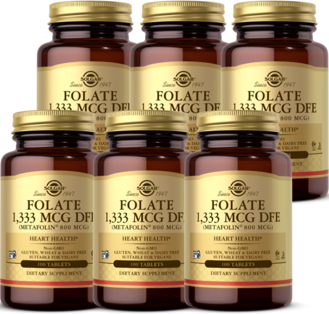 솔가 엽산 (메타폴린) 800mcg 100정 6통, 6개