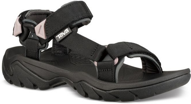 TEVA 女戶外機能運動涼鞋 Terra Fi 5 Uni TV1099443, BLK黑色,US8