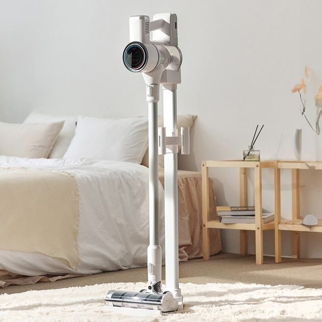 리하스 자동 흡입력 조절 무선 청소기, 화이트, S3