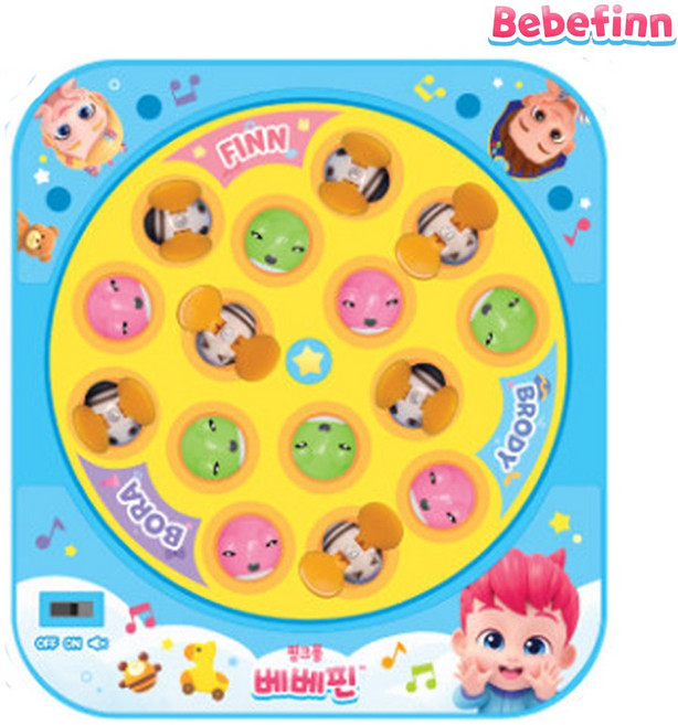 핑크퐁 낚시놀이 아이랑집에서 놀수있는 장난감 어린이날선물 생일선물 어린이완구, 블루, 1개