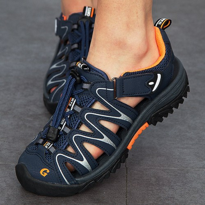 키엘노엘 남여공용 쿨웨이 국산 논슬립 쿠션 아쿠아슈즈 남자 여성 트레킹화 여름 샌들