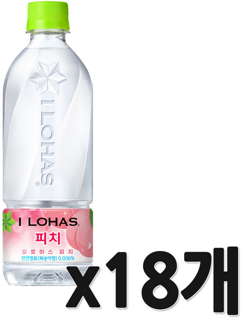 이로하스피치, 540ml, 18개