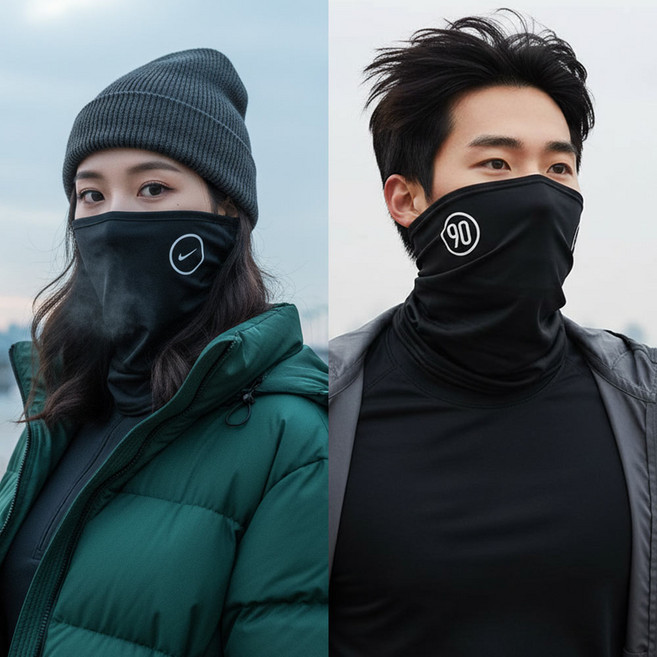 나이키 넥워머 토탈 90 아카데미 드라이 핏 방한 마스크 동계 오토바이 등산 런닝 축구