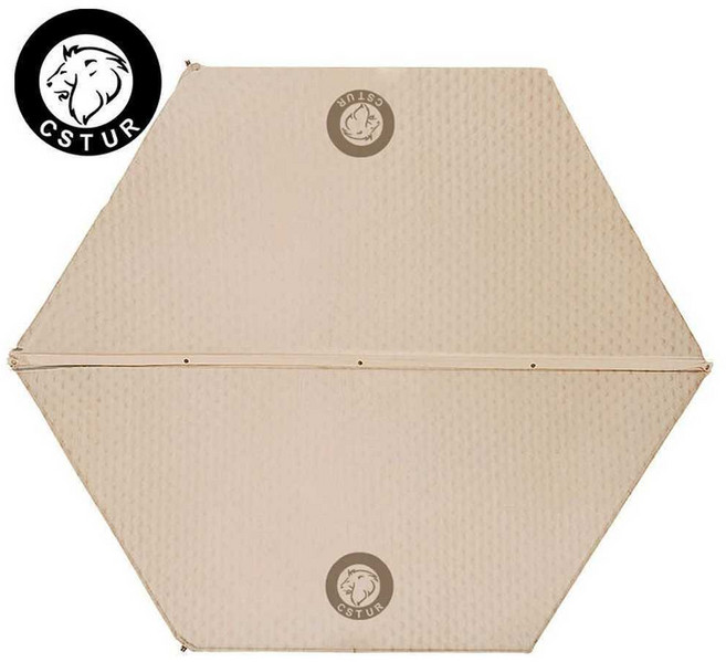 육각 에어 매트 자충 시트 캠핑 돗자리 텐트 쿠션, 3cm 카키, 3cm 카키