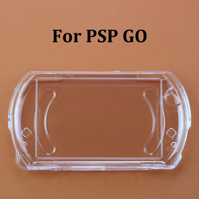 1pcs 플라스틱 투명 크리스탈 하드 쉘 케이스 커버 3DS 용 새로운 XL LL NDS Lite NDSL NDSi GBA SP PSP PSV 1000 2000, For PSP GO, 1개