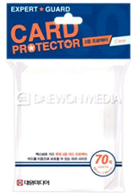 안전뽁뽁이포장 유희왕 카드프로텍터 카드슬리브 실드, 1개