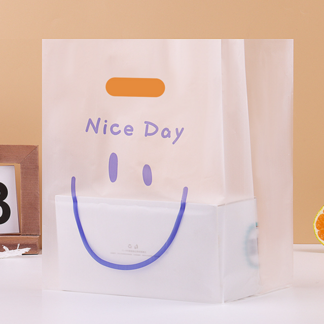 위캔바이 4면 확장형 반투명 PE 포장봉투, 50개, 나이스